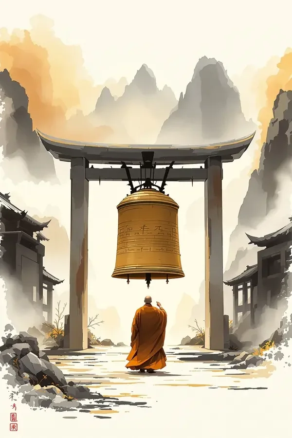 山寺钟声 封面